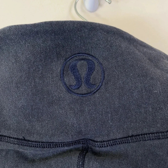Lululemon Scuba Hoodie Classic  Cotton Fleece Heathered Naval Blue - Picture 11 of 13
